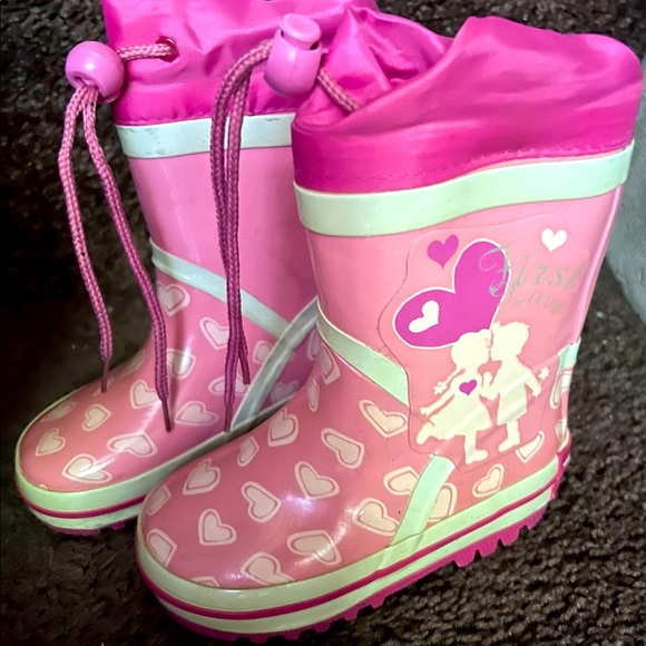Toddler Girls boots for rain and snow - Picture 3 of 3